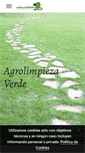 Mobile Screenshot of agrolimpiezaverdesl.com